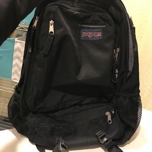 Black jansport backpack